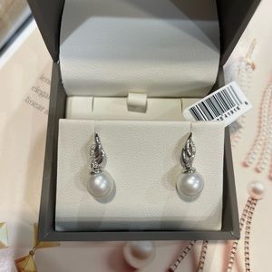 Lali 14K white Gold with pearl earrings